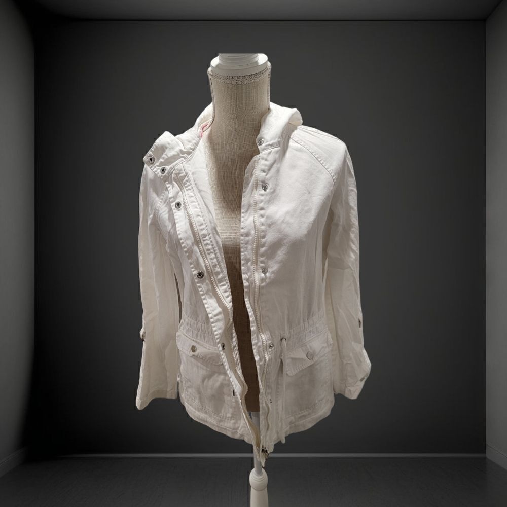 Tommy Hilfiger White Jacket S - Picture 4 of 4